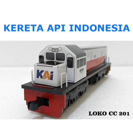 Kereta API Indonesia KAI LOKO CC 201