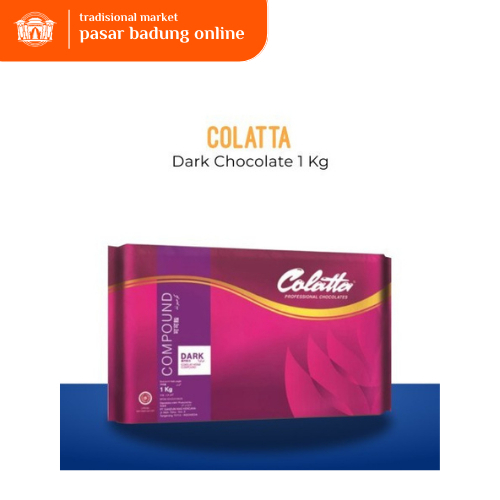 

coklat collatta dark compound 1 kg kemasan