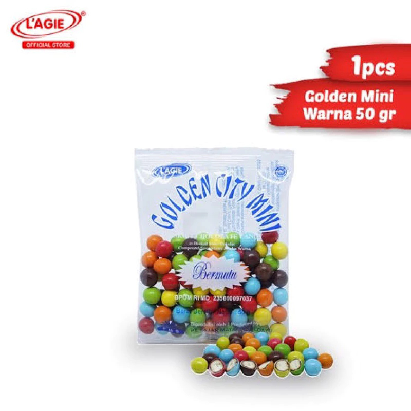 

LAGIE GOLDEN CITY MINI 50GR/ GOLDEN COIN 56 GR