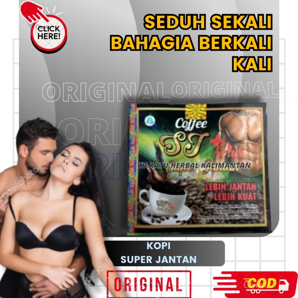 KOPI SJ ORIGINAL SUPER JANTAN ASLI 1 KOTAK
