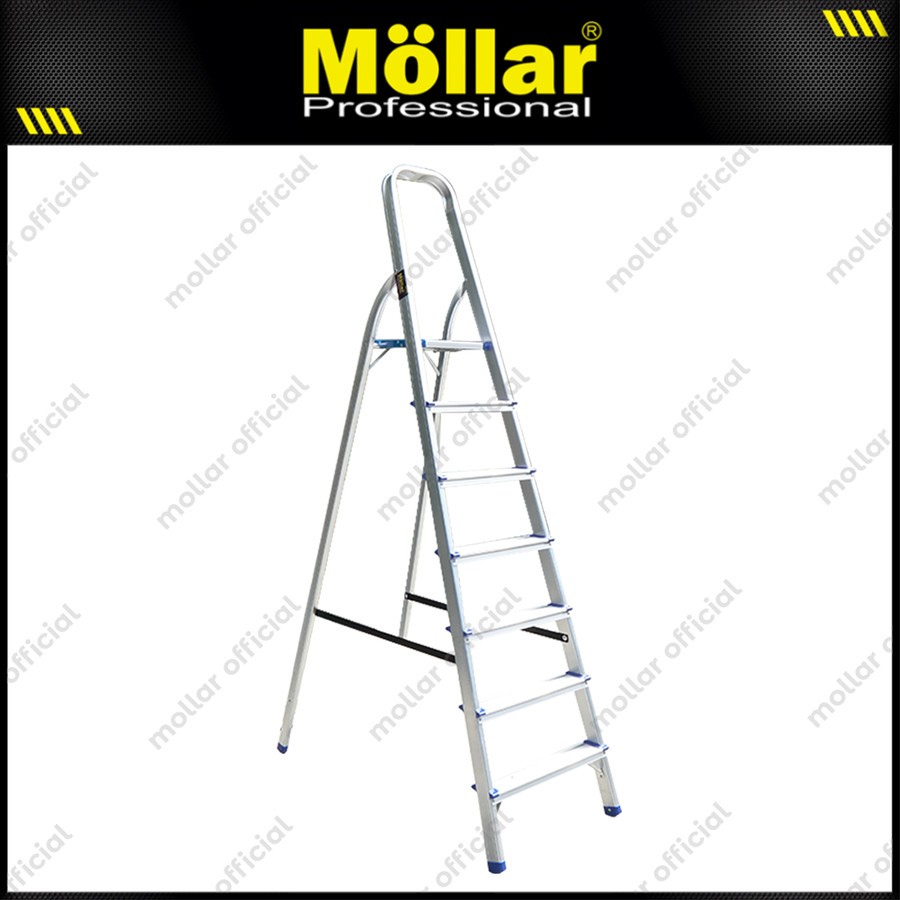 MOLLAR Tangga Lipat Aluminium 7 Step