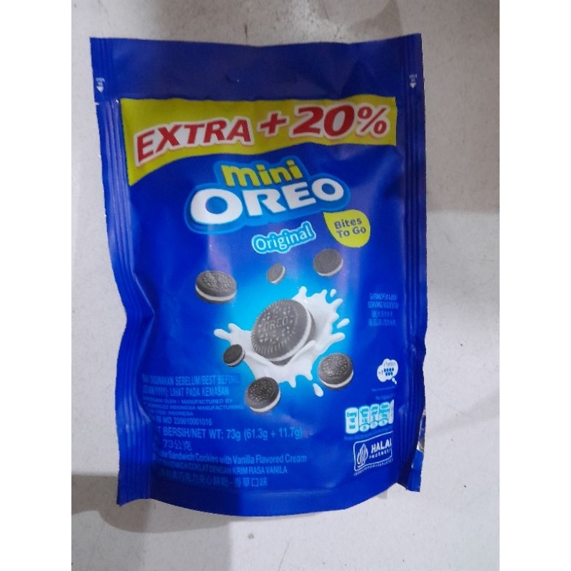 

Oreo Mini Pouch Krim Vanila