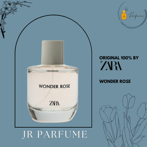 ZARA PARFUM - WONDER ROSE 100% ORIGINAL