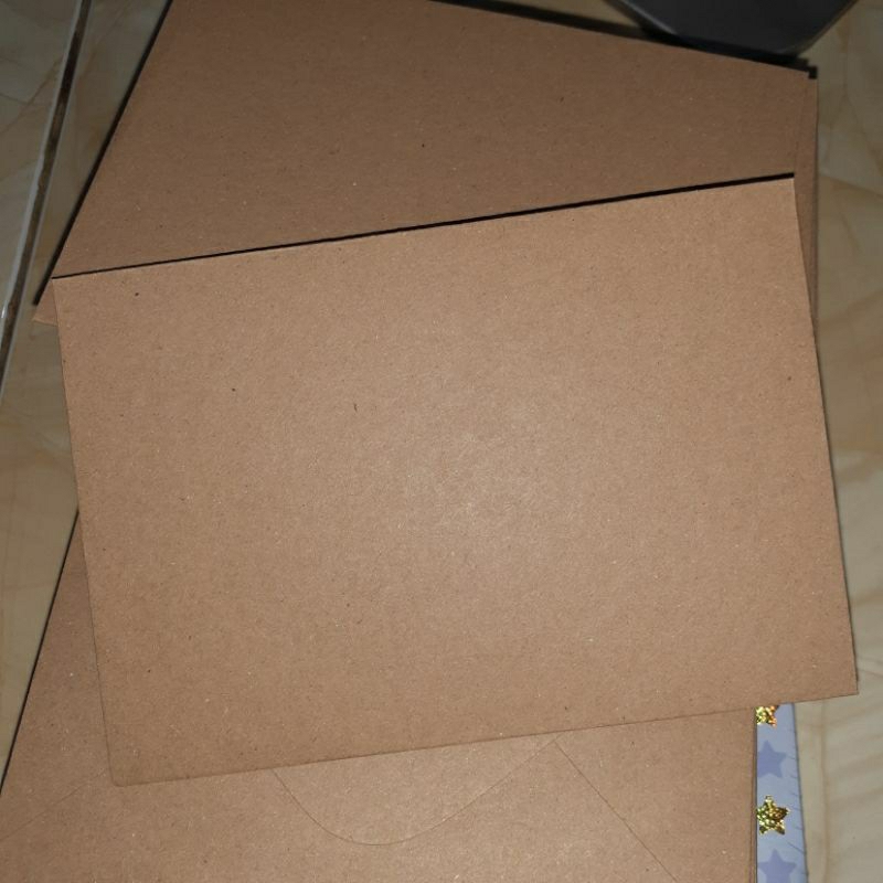 

Amplop Kraft Cokelat A6 11x16 cm