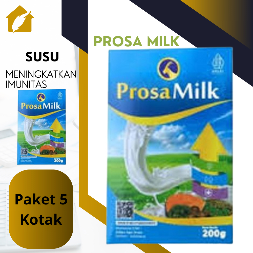 

Promo 5 Kotak Prosamilk platinum Susu Bubuk 200gr Solusi gizi harian sehat ekonomis