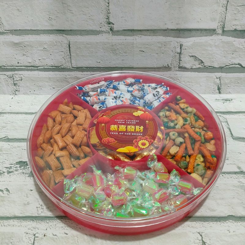 

Hampers Imlek CNY 2025 Toples Mix Snack Candy Coklat