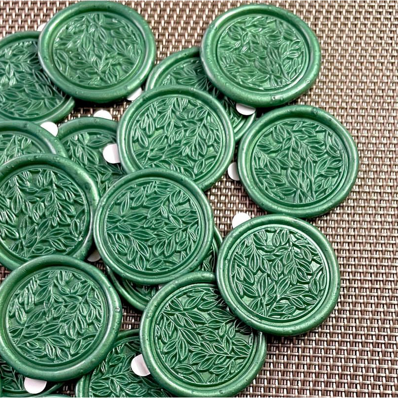 

(CLG) Forest - 1 Pcs seal wax coin sticker siap pakai ready stock (Include double tape) / souvenir pernikahan / accesories / calligraphy / journaling / undangan / hampers