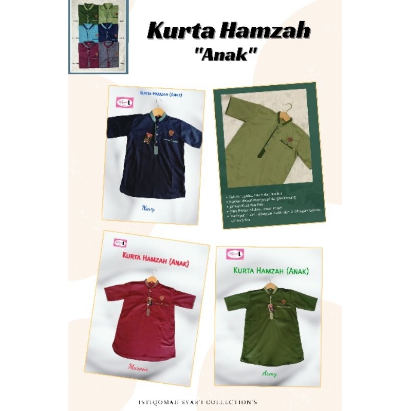 KURTA ANAK HAMZAH "AZZUHRI"