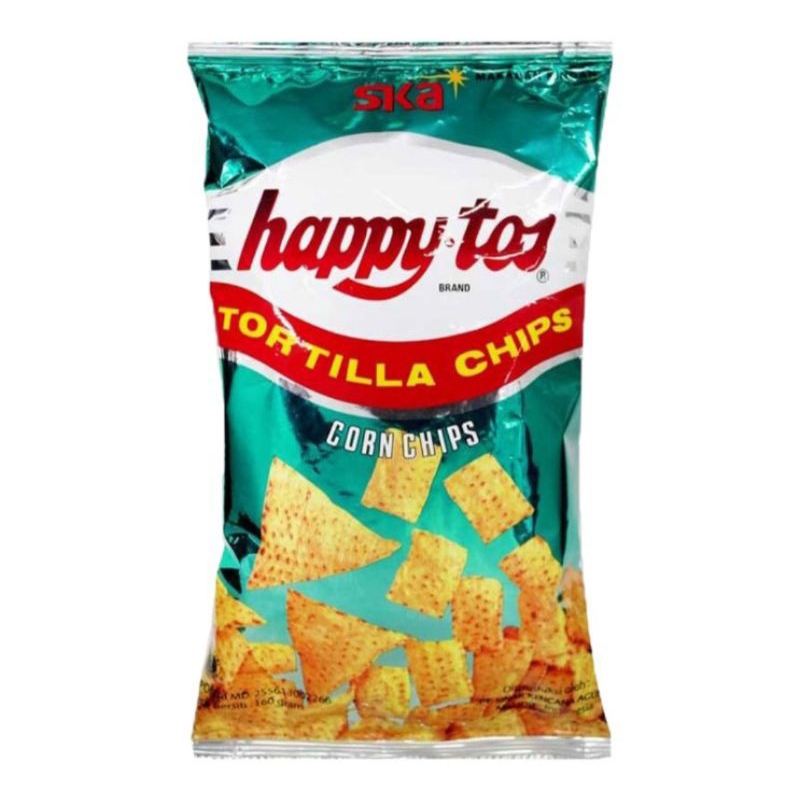 

Happy Tos Keripik Tortilla Hijau 140 g