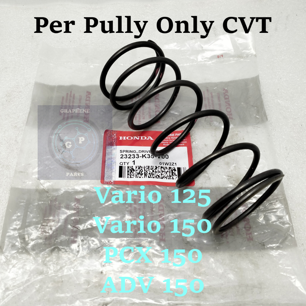Per Pully Only CVT K35 HONDA VARIO 125 VARIO 150 PCX 150 ADV 150 PULI PULY PER CVT PRESISI DAN AWET