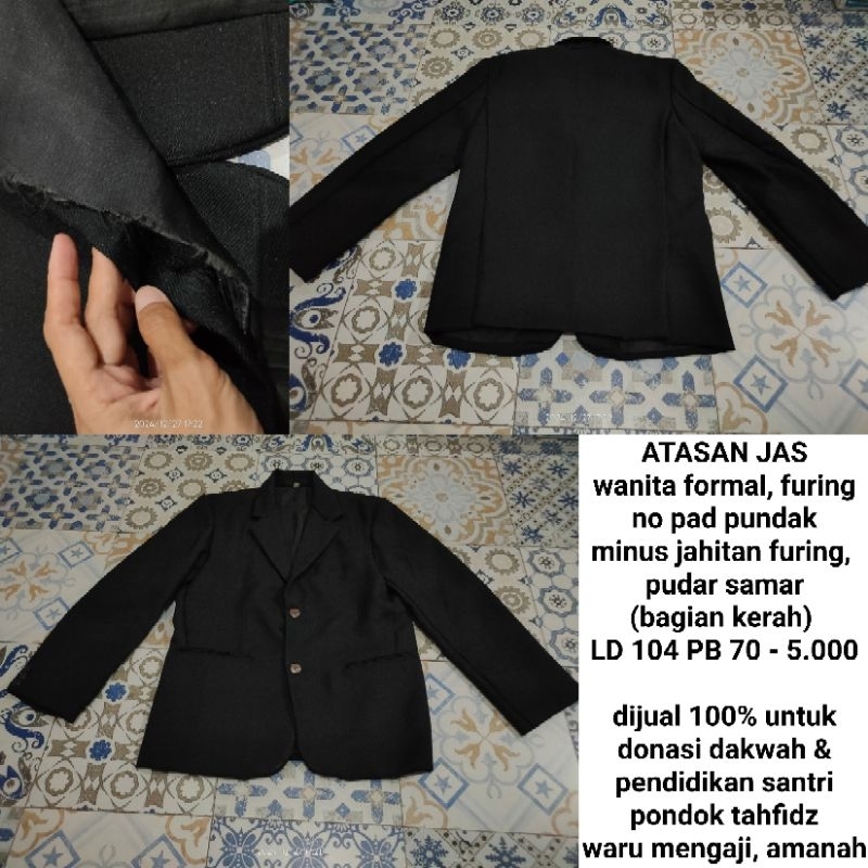 atasan jas wanita