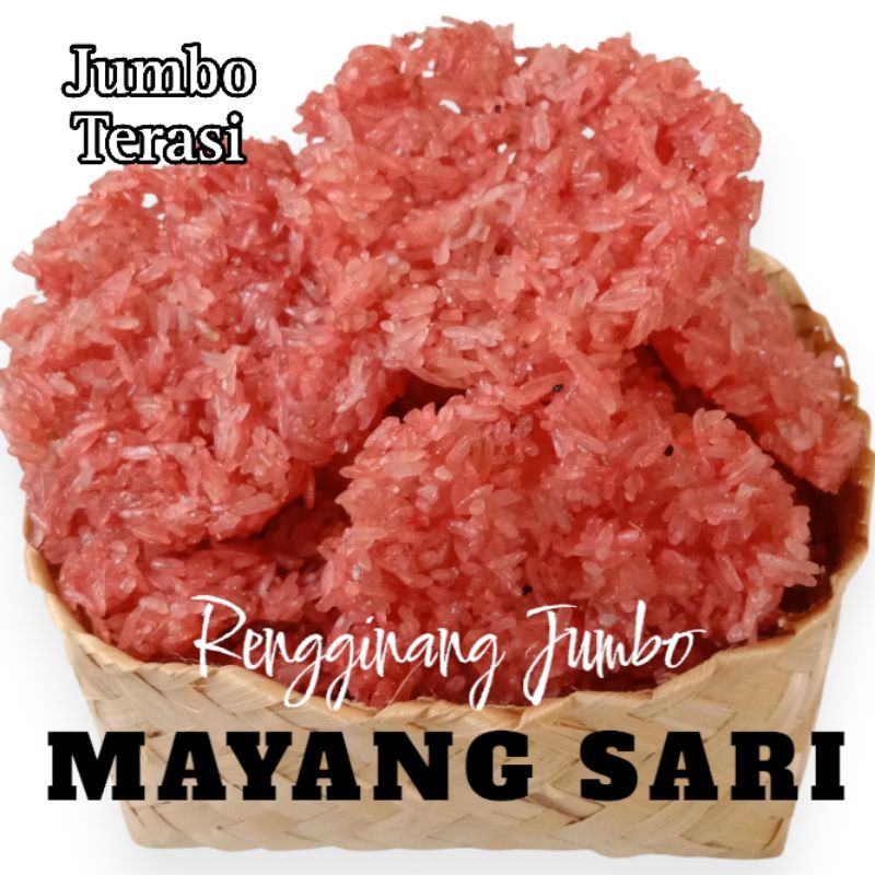 

Rengginang Mentah Mayang Sari Khas cianjur Jumbo / Ranginang Mentah Jumbo