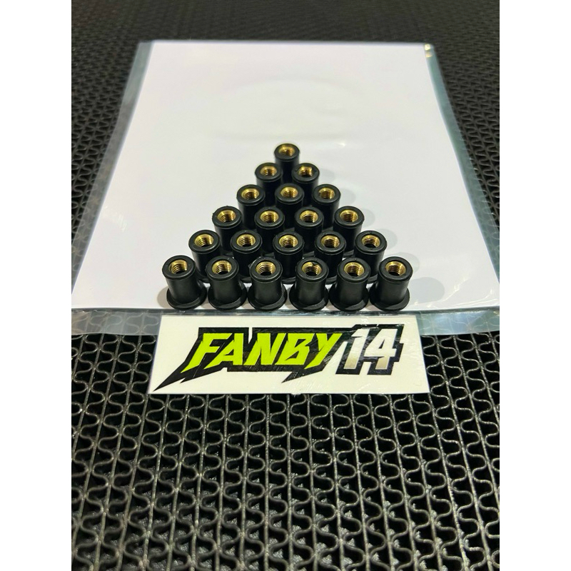 Welnut Mur Karet Visor Bodi Fairing Ninja R Ninja RR New RR OLD Dan RR ZX