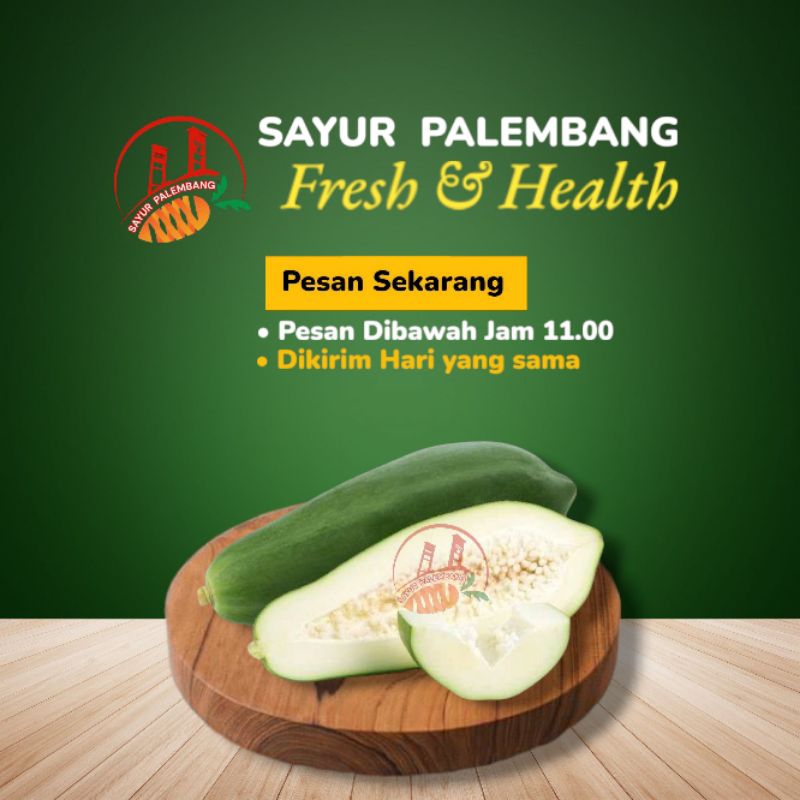 

Kates Muda / Pepaya Muda (900Gram - 1Kg) - Sayur Palembang