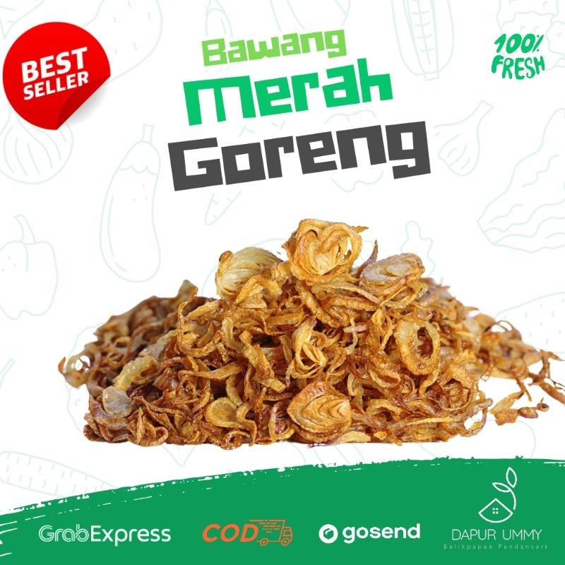 

Bawang Merah Goreng Tanpa Tepung