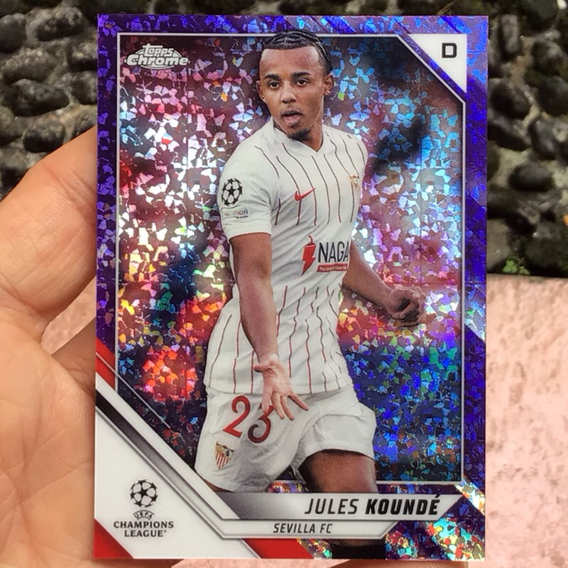 JULES KOUNDE TOPPS UCL CARD /250