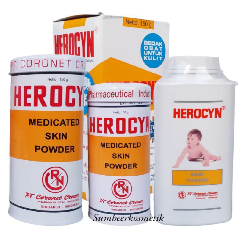 Herocyn bedak gatal / bedak biang keringat bayi