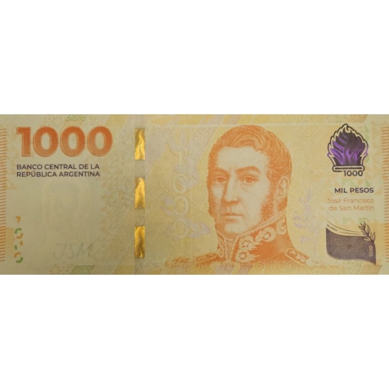 #New Design Murah Uang Negara Argentina 1000 Peso Tahun 2023 Kondisi AUNC -XF Dijamin Original 100%