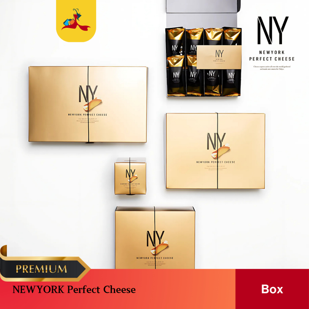 

NEWYORK PERFECT CHEESE | Langue de Chat Coklat Putih Dengan Keju Gouda | Premium Tokyo Gift