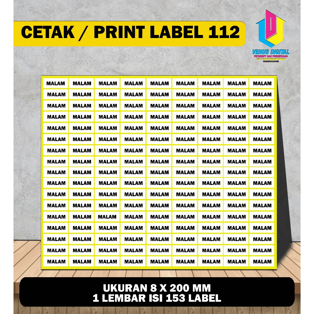 

Cetak Print Label 112 ganti tanggal/hari/jam/nama/harga/nama produk/parfum/