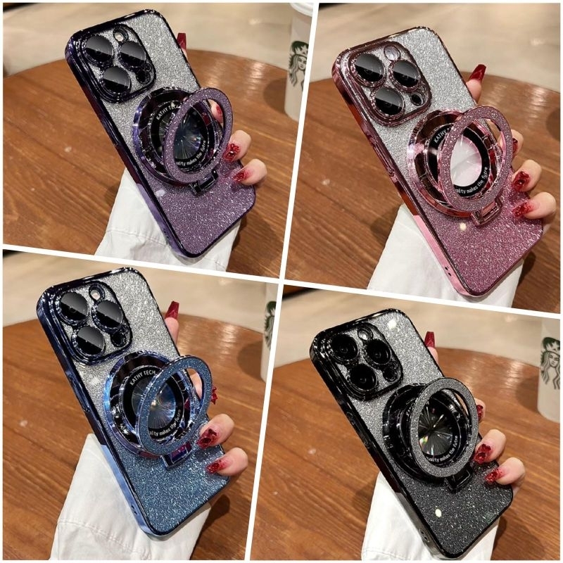 CASE Silikon Casing Gliter iPhone 12 pro max | 13 pro max | 13 pro | 14 | 15 | 15 pro max