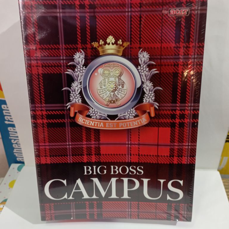 

BUKU TULIS CAMPUS BIG BOSS isi 5 lembar 1 buku pack 6TDOT6438