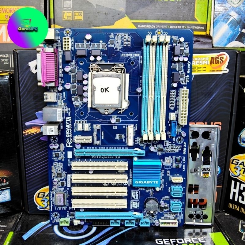 Motherboard Gaming Gigabyte GA-P75-D3 Socket LGA 1155 OffBoard VGA