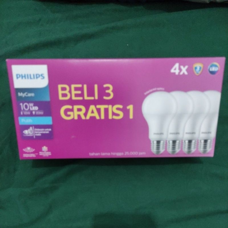 Lampu Philips LED 10 watt