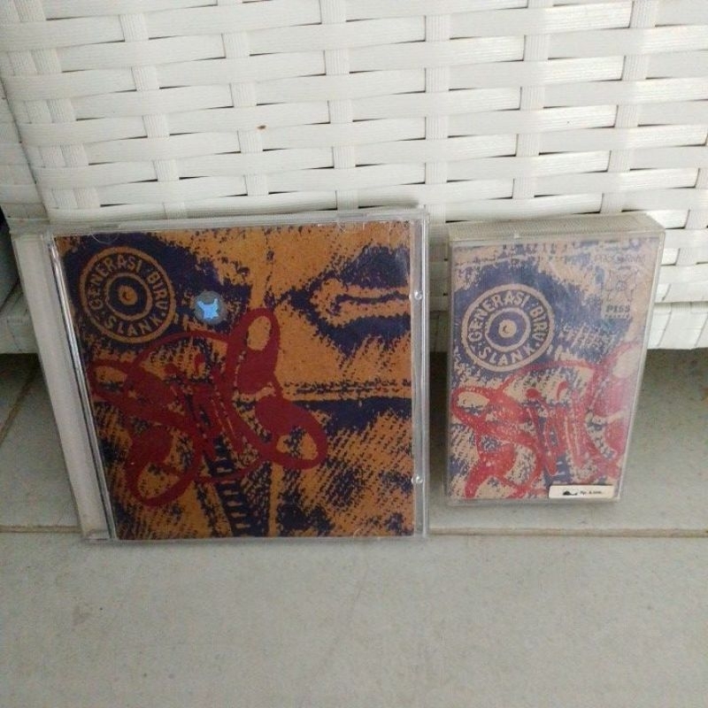 paket Kaset pita + CD Slank album  Generasi Biru