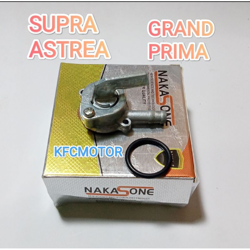(NAKASONE) KRAN KERAN BENSIN GRAND / SUPRA / SUPRA X LAMA / ASTREA / PRIMA OTOMATIS KRAN KERAN BENSI