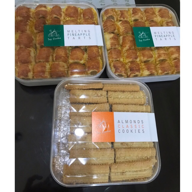 

Top Cookie Melting Pineapple Tarts / Almond Classic