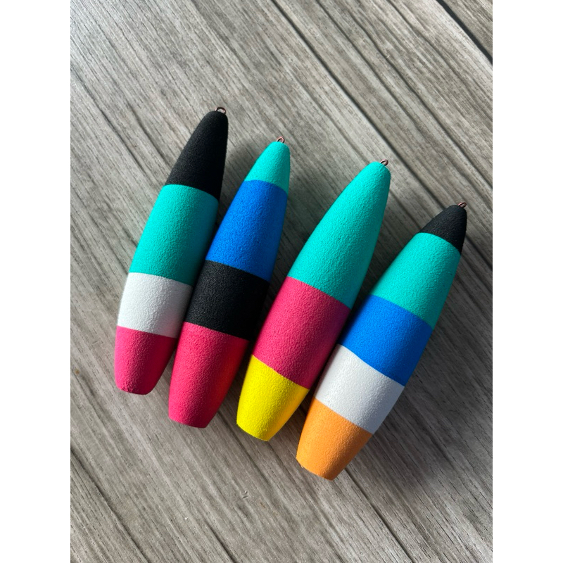 PELAMPUNG BUSA WARNA PANCING AMPUL 8-9CM (4pcs)