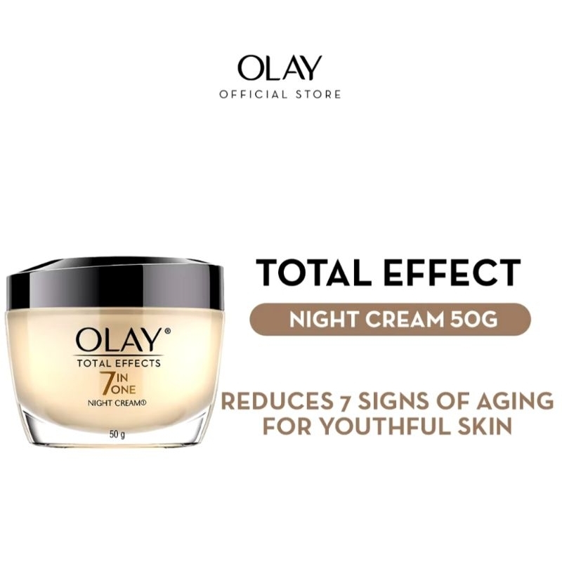 OLAY TOTAL EFFECT NIGHT CREAM 50GR