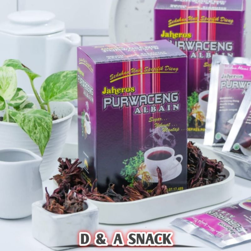 

Purwaceng Jaheros Albain Box isi 5 Sachet Minuman Herbal Khas Dieng Wonosobo