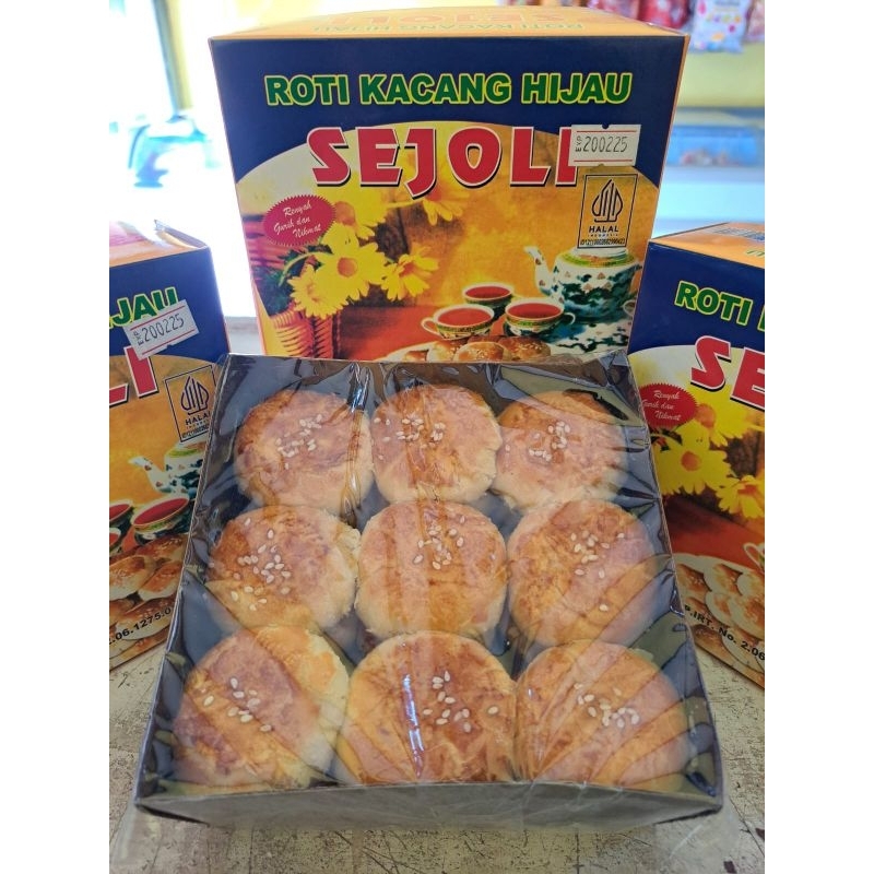 ROTI SEJOLI KACANG HIJAU PANDAN