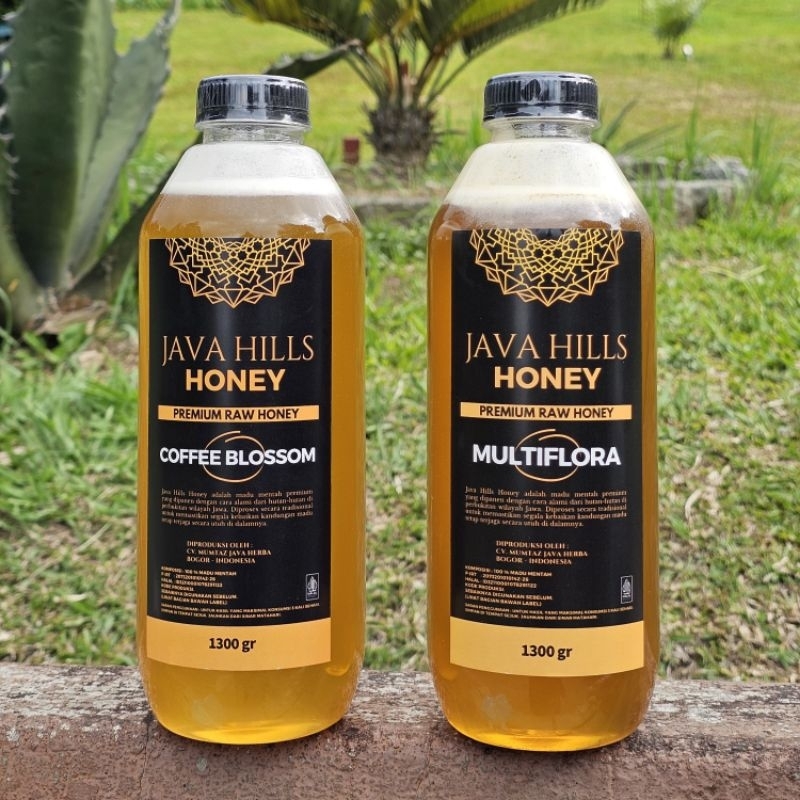 

Madu Murni Multiflora jumbo 1300gr Madu Coffee Blossom jumbo 1300gr Javahills Honey Raw Honey