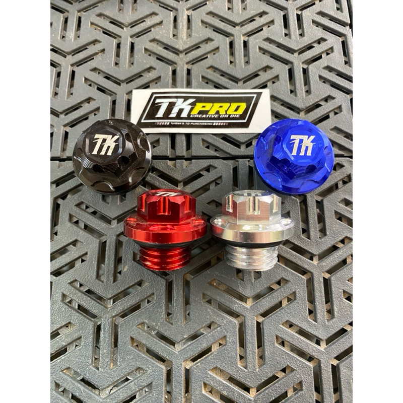 Tutup oli bak kalter rx king rx s rx k cnc by tk pro hitam silver