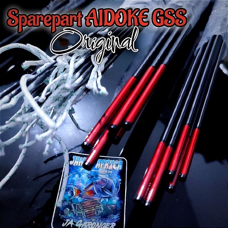 Sparepart Ruas 1 & 2 Aidoke GSS Hard / Medium Hard Original