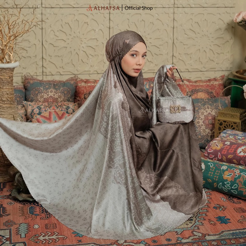 Mukena Dewasa 2in1 Silk Mysha Armanie by Alhafsa