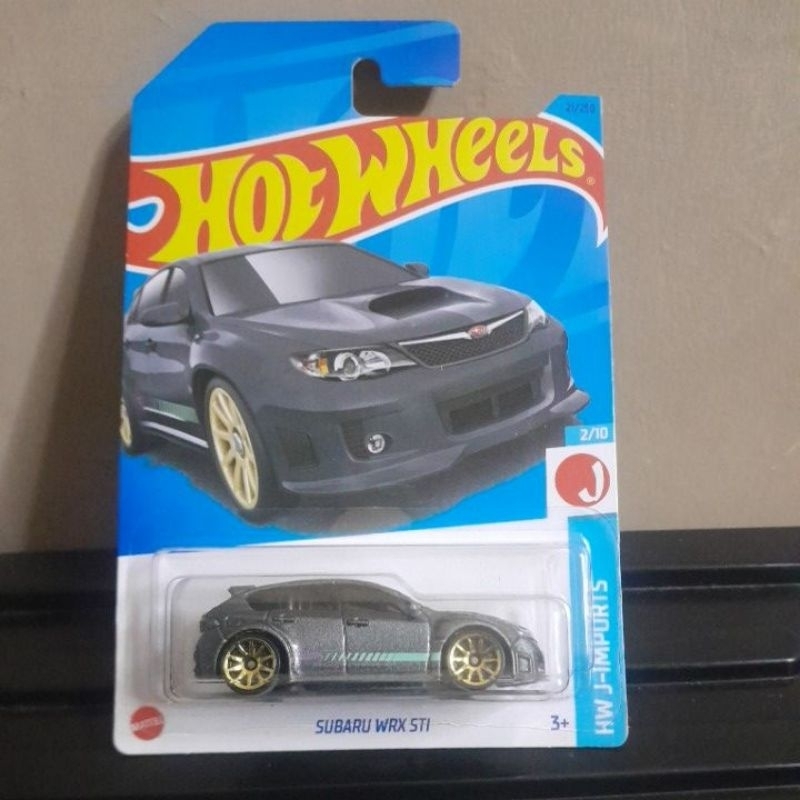 hotwheels subaru wrx sti