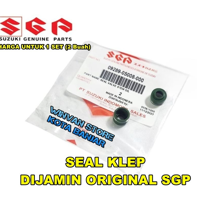 SIL SEAL KLEP SUZUKI SMASH SHOGUN SPIN SATRIA FU TITAN SHOGUN 125 SKYWAVE HAYATE SKYDRIVE ORI SGP