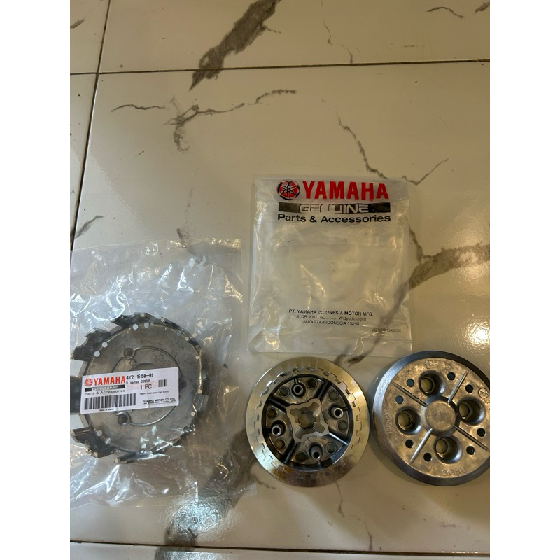 Rumah kopling set kaki 4 Original ( Rx King )