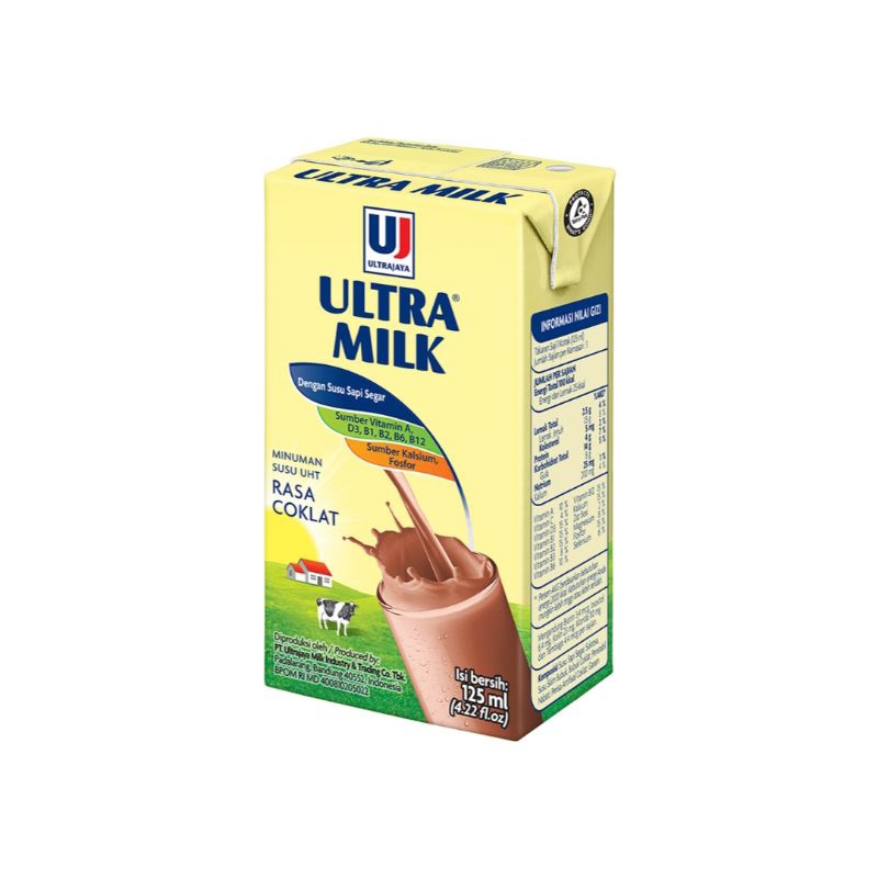 

ULTRA MILK Susu UHT Coklat 125 ml