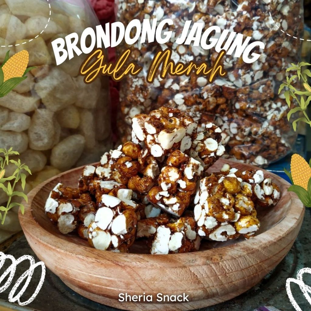 

Brondong Jagung Gula Merah - Manis dan Renyah - Snack Halal & Fresh ( 250gr - 500gr)