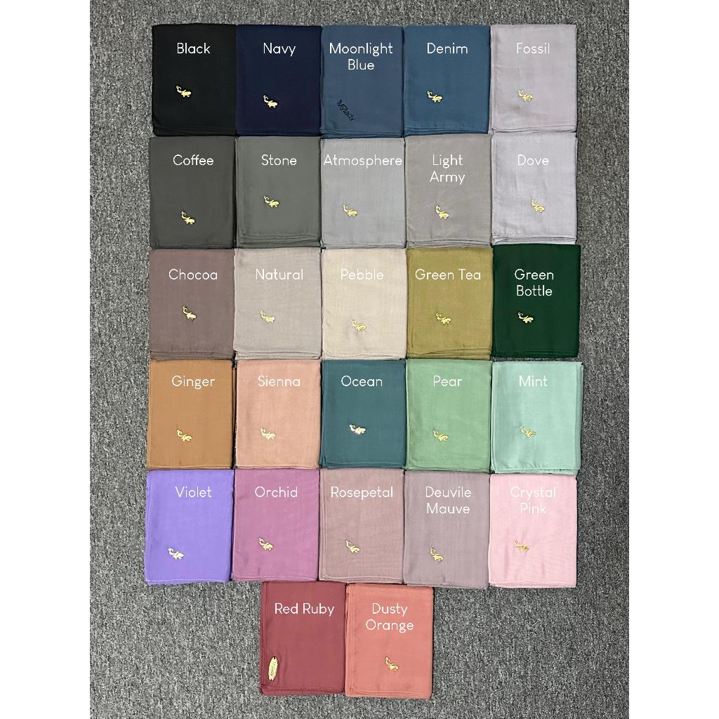 HIJAB SEGI EMPAT | HIJAB POLOS| MYLADY VOAL PLAIN