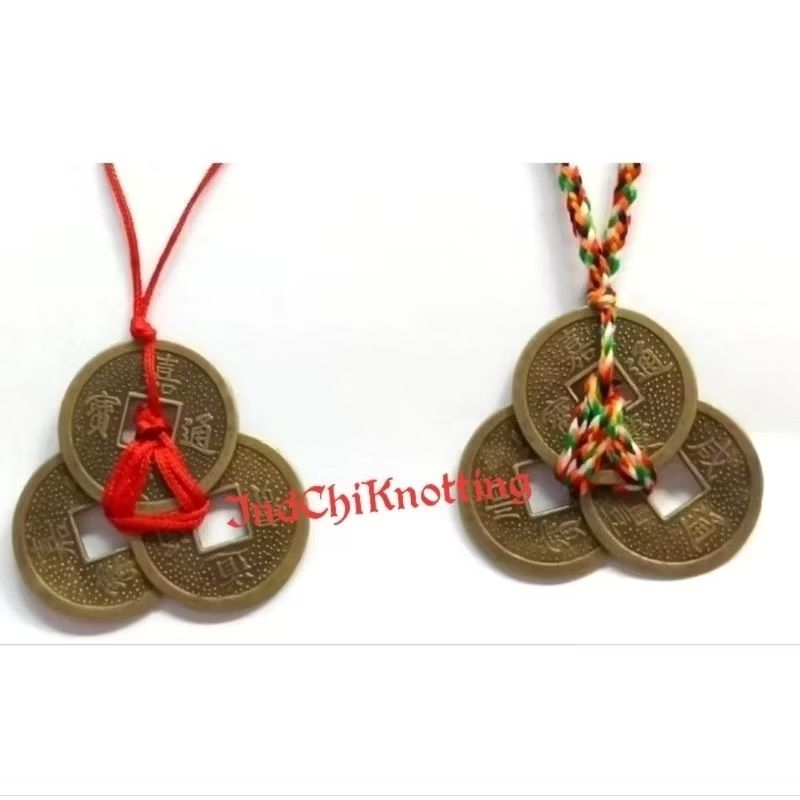 (IndChiKnotting) Wu Di Qian Gantungan Koin Cina