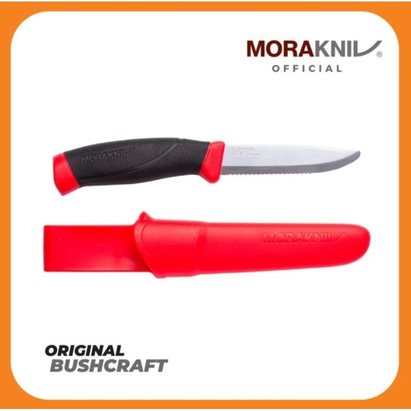 Pisau Morakniv Companion Rescue Stainless Steel Bushcraft Survival Knife