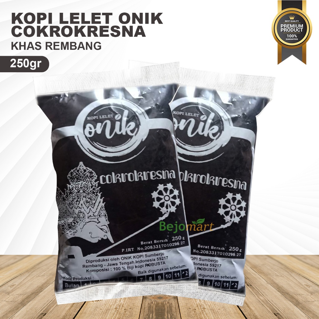 

Kopi Lelet Cokro Kresno 250 Gram Rembang Lasem Original