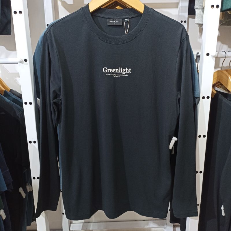 GREENLIGHT - KAOS PRIA TANGAN PANJANG REGULAR FIT ORIGINAL GREENLIGHT