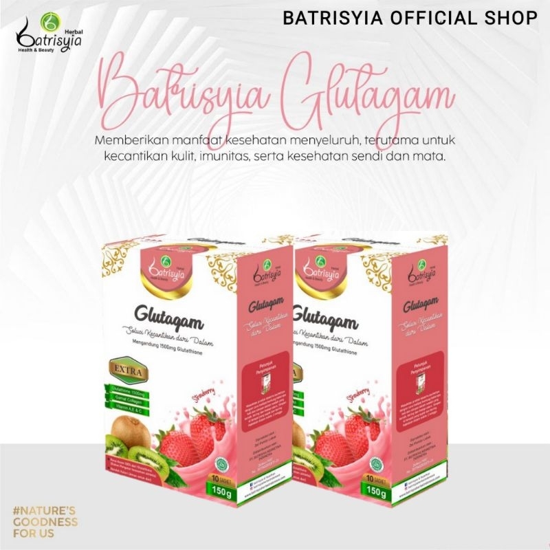 

Batrisyia Glutagam Strawberry / Glutagam Batrisyia / Minuman Collagen